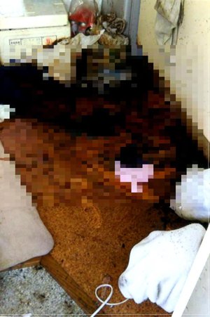 特殊清掃の事例の施工前