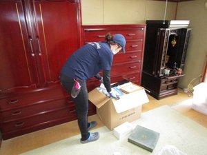 【3DK】老人ホームに入居される際の家財整理:220,752円の施工前