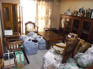 生前整理にて遺言書の捜索をいたしました。の施工前