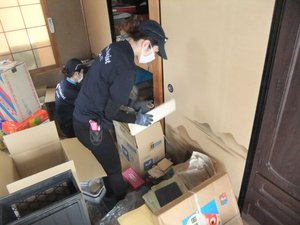 【3DK】ご実家の遺品整理の施工前