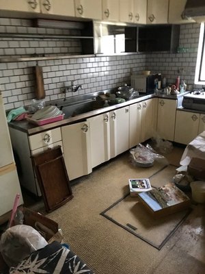 新潟県燕市 生前整理/1Kの施工前