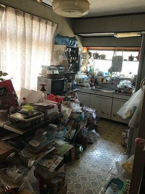 長岡市 生前整理/2LDKの施工前