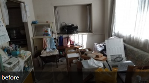 【2SLDK】施設入居に伴う大量の家財整理依頼(326,700円)の施工前