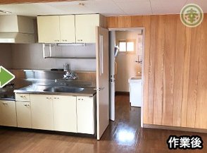 【2LDK】倉庫を含むお家丸ごとの家財整理(120,000円)の施工後