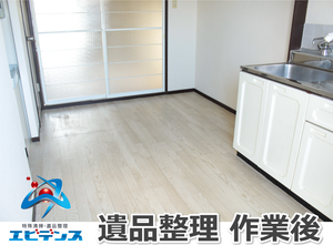 【3DK】死後4ヶ月経過 孤独死現場の施工後