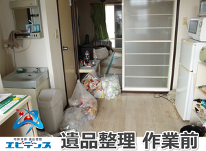 【3DK】死後4ヶ月経過 孤独死現場の施工前