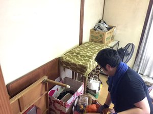 引っ越しによる残置物撤去の施工後