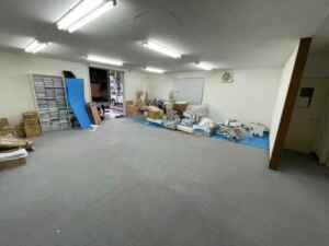 事務所の移動に伴う倉庫片付けの施工後