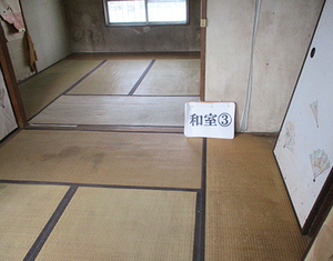 【3DK】マンション3階、ゴミ回収清掃のご依頼(111,000円)の施工後