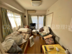 【2DK】東京都内某所の遺品整理の施工前