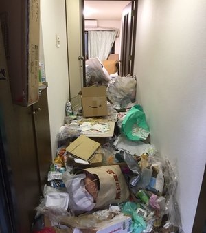 【1R】不用品の再利用で費用を軽減することができた事例(35,000円〜)の施工前