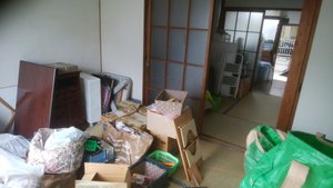 【2LDK】遺品整理:110,000円の施工前