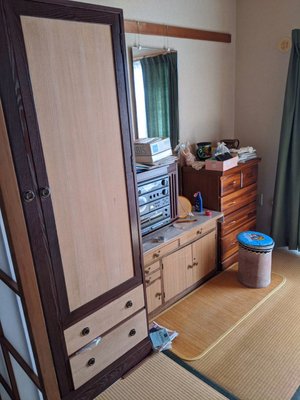 遠方に住んでいる方からのご依頼の施工前