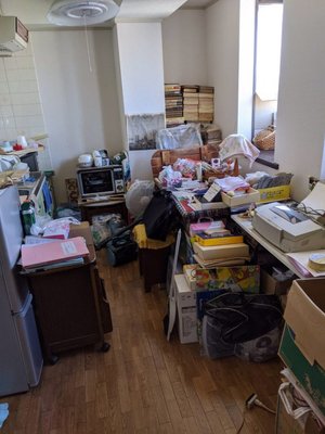 ご自宅の整理、清掃、引越しのご依頼の施工前