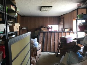 お部屋の片付けの施工前