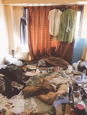 1K:遺品整理【60,000円】の施工前