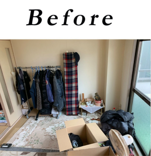 当社最安値でのお片付け・配送作業事例(24,000円)の施工前