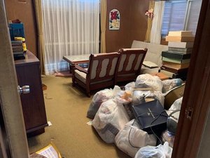 【6DK】一軒家の不用品回収と買取 (165,000円)の施工前