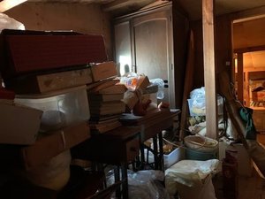 【3DK】屋根裏部屋の不用品回収と買取(176,000円)の施工前