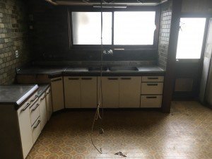 お宅兼オフィスでの大がかりな作業1:キッチンの施工後