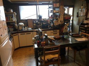 お宅兼オフィスでの大がかりな作業1:キッチンの施工前