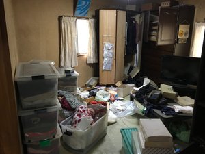 一戸建ての一部屋のご依頼の施工前