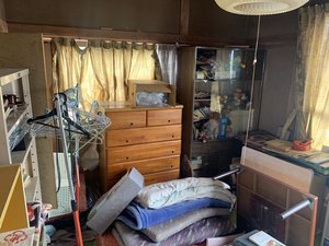 【5LDK +物置:¥380,000】車の侵入が難しい立地での遺品整理のご依頼の施工前