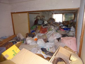 【4DK+物置:¥580,000】ゴミ屋敷清掃のご依頼の施工前