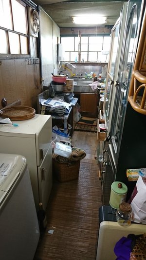 お立ち会いのもと作業いたしましたの施工前