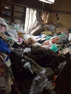 葬儀後の遺品整理のご依頼の施工前