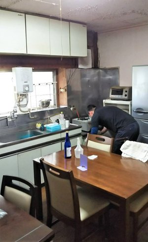 一軒家(6LDK) 蔵の事例続きの施工前