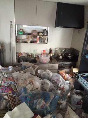 キッチン・台所の作業事例です。の施工前