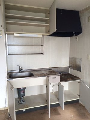 キッチン・台所の作業事例です。の施工後