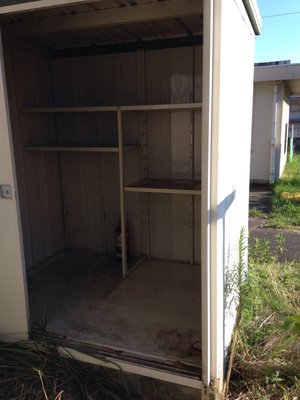 物置の作業事例です。の施工後