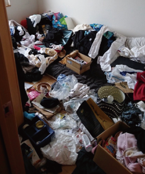 【4LDK】建物にも配慮した作業を心がけておりますの施工前