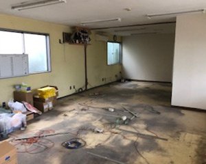 解体工事に伴う残置物撤去作業の施工後