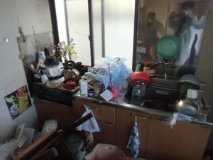 遺品整理3の施工前