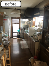 【6DK】家屋の解体、ご売却にあたっての不用品の回収・処分(506,000円)の施工前