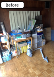 【5DK】解体前の家財整理(214,280円)の施工前