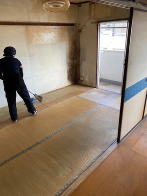 賃貸物件で期日が決待っている場合もお任せください。の施工後