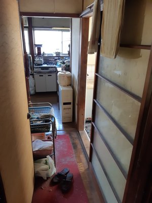 【2DK / 15㎥】家具移動無料サービス追加の遺品整理依頼(198,000円)の施工前