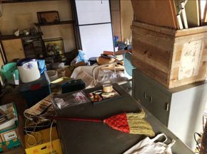 新潟市の整理、片付けの施工前