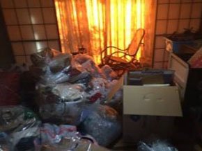 新潟市の一軒家の片付けの施工前