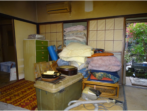 【2DK】埼玉県蕨市での空き家片付けの施工前