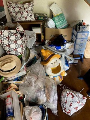 【5LDK】大型家具や食器類が多くあるご自宅の遺品整理のご依頼(300,000円)の施工前