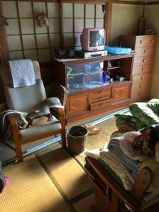 愛知県半田市での遺品整理の施工前