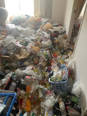 ゴミ屋敷清掃の施工前