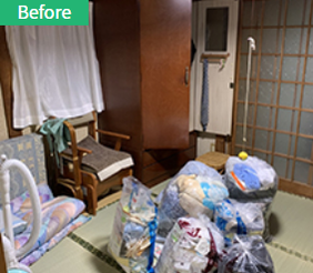 【間取り2K】作業6時間: 76,000円の施工前