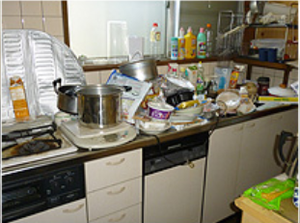 4LDK二階建一軒家の場合の施工前