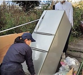 お仏壇はお焚き上げをしましたの施工後